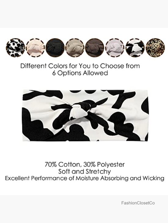 Non Slip Elastic Twist Knot Headband Yoga Workout Running Sport Headband main image 3